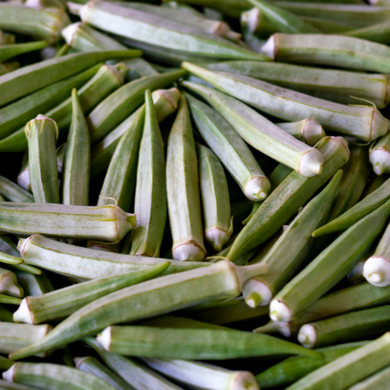 best organic vegetables- organic okra